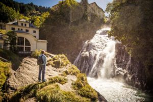 Wasserfall im Zentrum von Bad Gastein