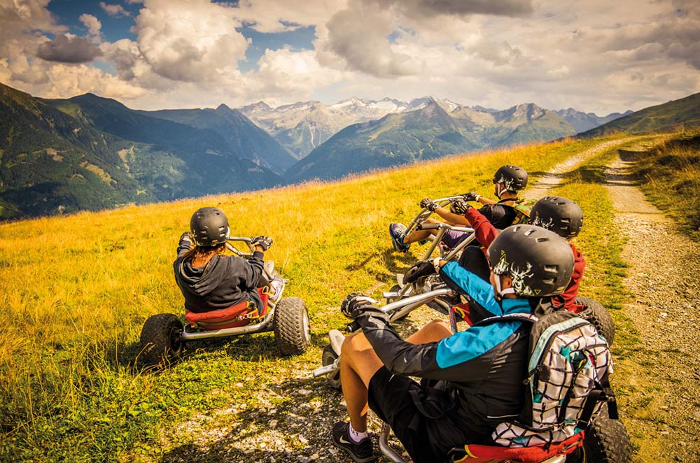 Sommerurlaub in Gastein Action für gross und klein