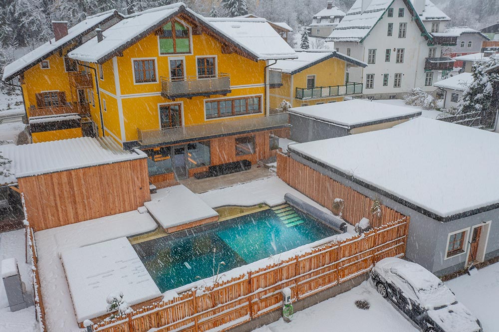 erster Schneefall in Böckstein November 2023