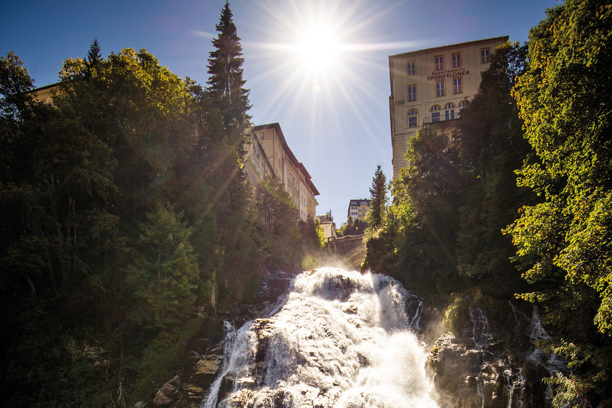 Wahrzeichen Ortszentrum Bad Gastein